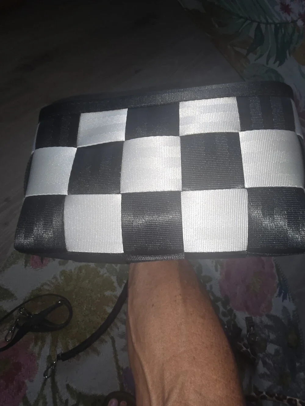 Harvey's Bags Convertible Clutch Never Used To Include Black Lola Strap